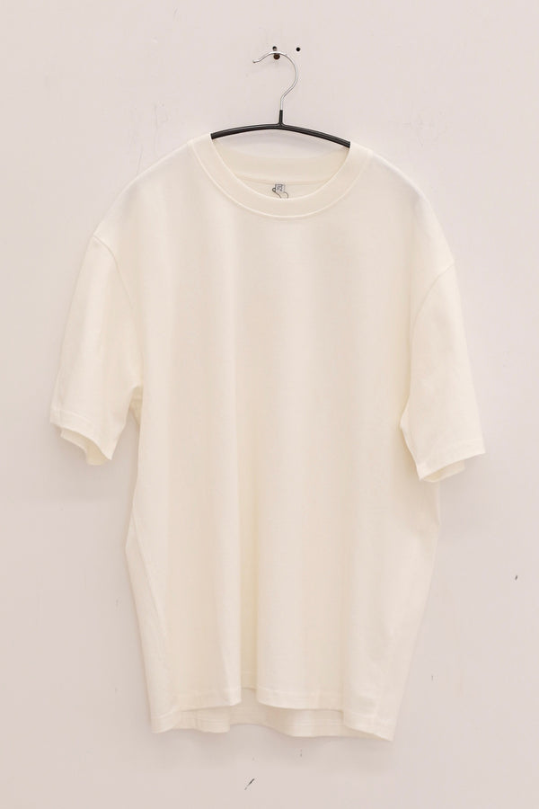 BASERANGE crew neck short sleeve T-shirt France BAS-TOBTE-CO-WI24-UNDYED